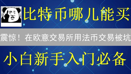 震惊！在欧意交易所用法币交易被坑？这绝对是你必看的避坑指南！