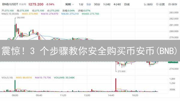 震惊!3 个步骤教你安全购买币安币(BNB) 震惊!3 个步骤教你安全购买币安币(BNB)