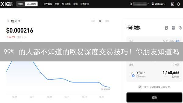 99% 的人都不知道的欧易深度交易技巧！你朋友知道吗？