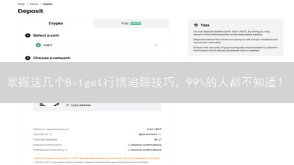 掌握这几个Bitget行情追踪技巧，99%的人都不知道！