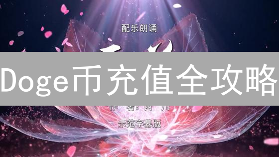 Doge币充值全攻略:你一定要知道的避坑指南! Doge币充值全攻略:你一定要知道的避坑指南!