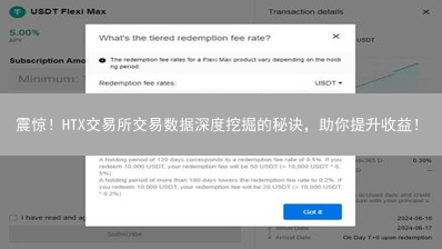 震惊！HTX交易所交易数据深度挖掘的秘诀，助你提升收益！