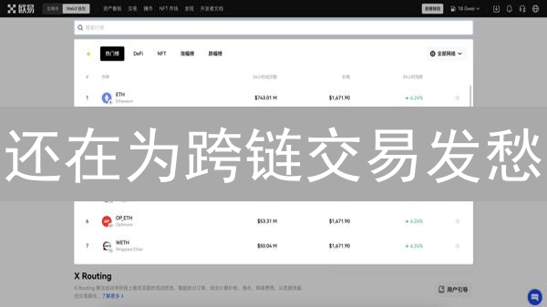 还在为跨链交易发愁？欧易OKX 到 Gemini 全攻略，99% 的人都不知道！