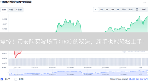 震惊！币安购买波场币(TRX)的秘诀，新手也能轻松上手！